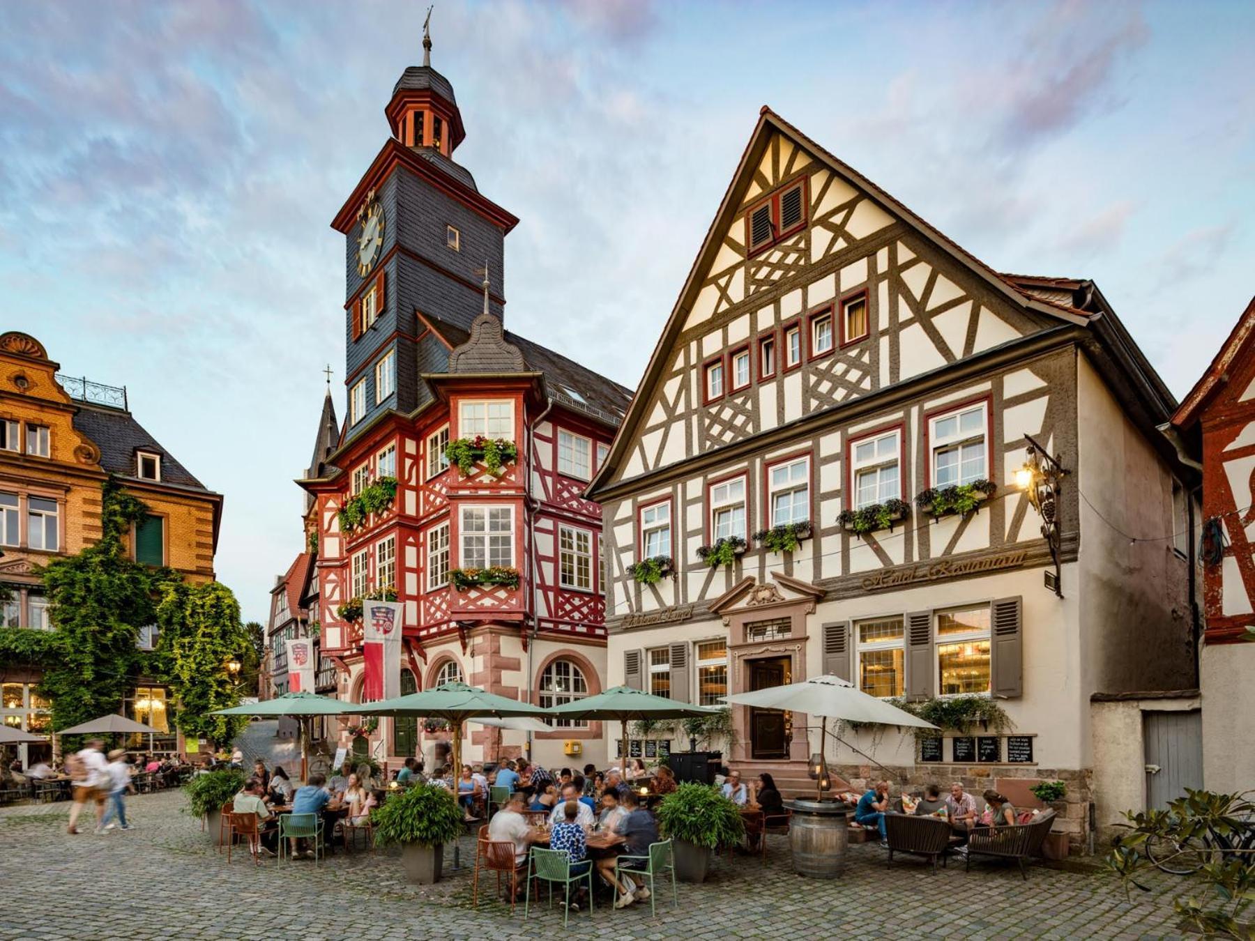Hotel Restaurant Goldener Engel Heppenheim  Ngoại thất bức ảnh